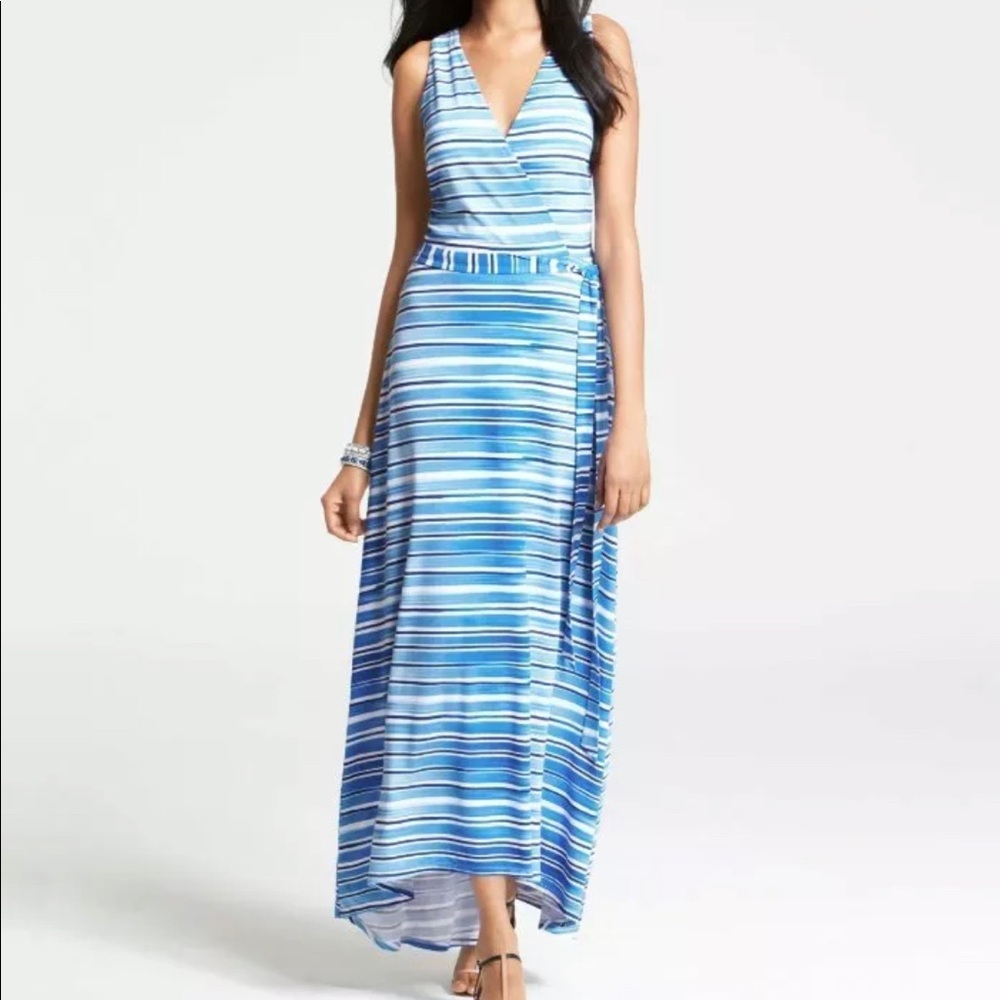 Ann Taylor Maxi Dress 👗 High Low Hem - NWT